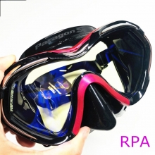 TUSA M1007S 防UV420钢化玻璃潜水面镜 深潜 浮潜面镜