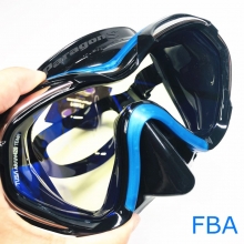 TUSA M1007S 防UV420钢化玻璃潜水面镜 深潜 浮潜面镜