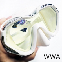 TUSA M1007S 防UV420钢化玻璃潜水面镜 深潜 浮潜面镜