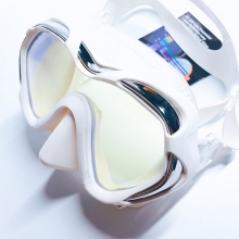TUSA M1007S 防UV420钢化玻璃潜水面镜 深潜 浮潜面镜