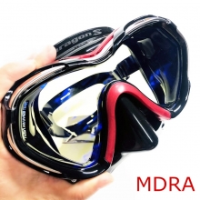 TUSA M1007S 防UV420钢化玻璃潜水面镜 深潜 浮潜面镜