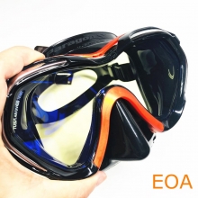 TUSA M1007S 防UV420钢化玻璃潜水面镜 深潜 浮潜面镜