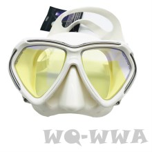 TUSA M2001S 防UV420钢化玻璃潜水面镜 深潜 浮潜面镜